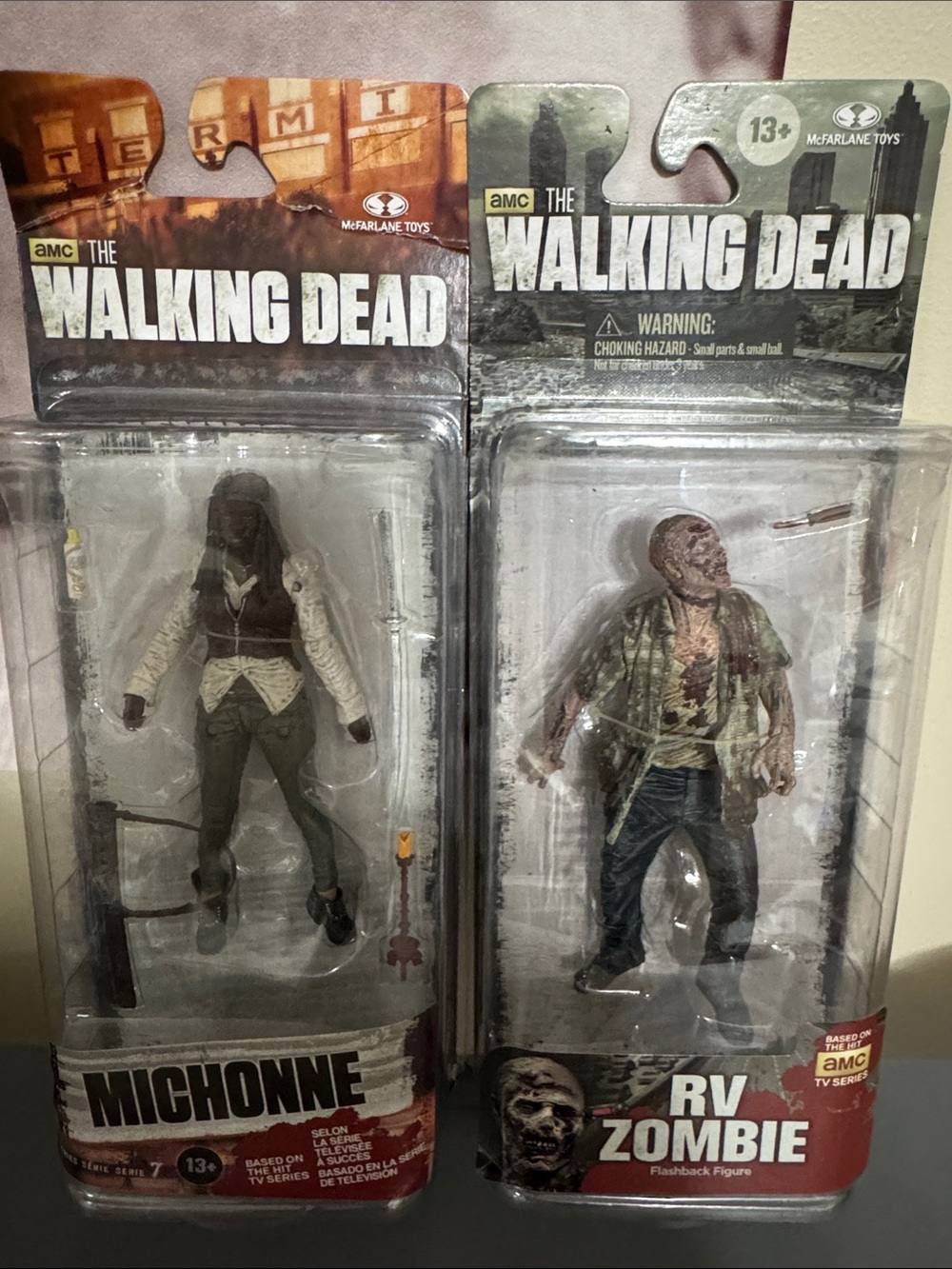 McFarlane Toys The Walking Dead Michonne and RV Zombie Figure Set